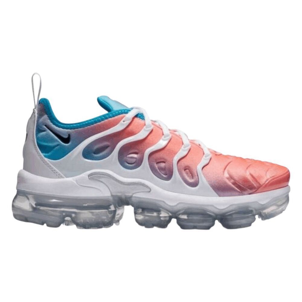 NIKE Air VaporMax Plus 'Lava Glow Blue Lagoon' Running Shoes Size 6.5